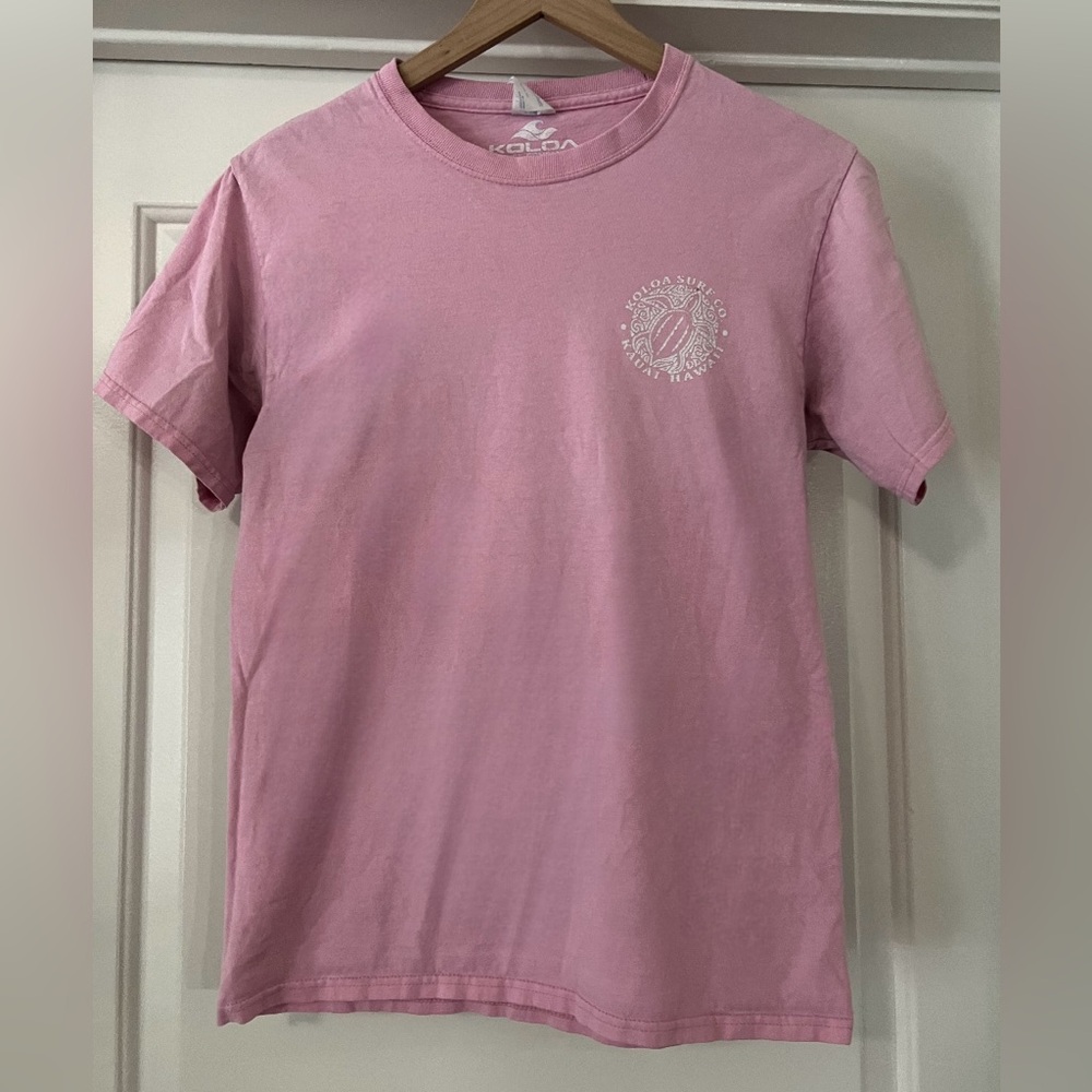Pink Koloa Surf Company T-Shirt
